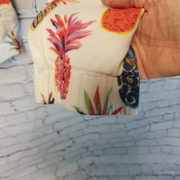 J Crew Ratti Seaside Pineapple Joggers - Picture 6 of 9